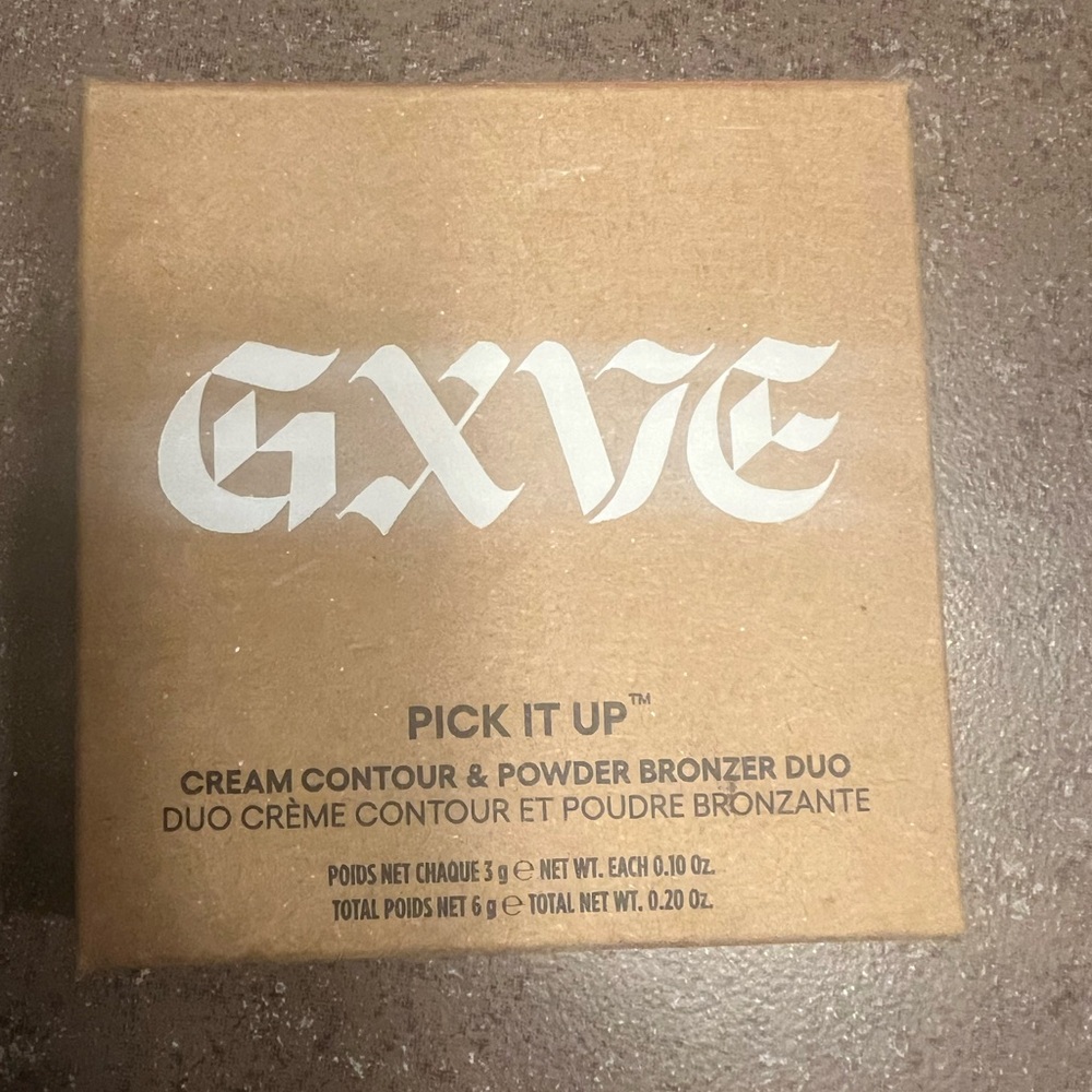 GXVE Cream Contour & Powder Bronzer Duo - TOASTIN. NIB
